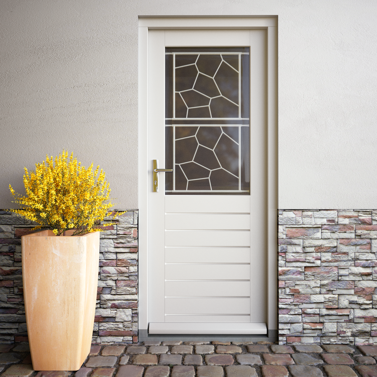 SecuBar Siertralie Deco 1 - Op het kozijn