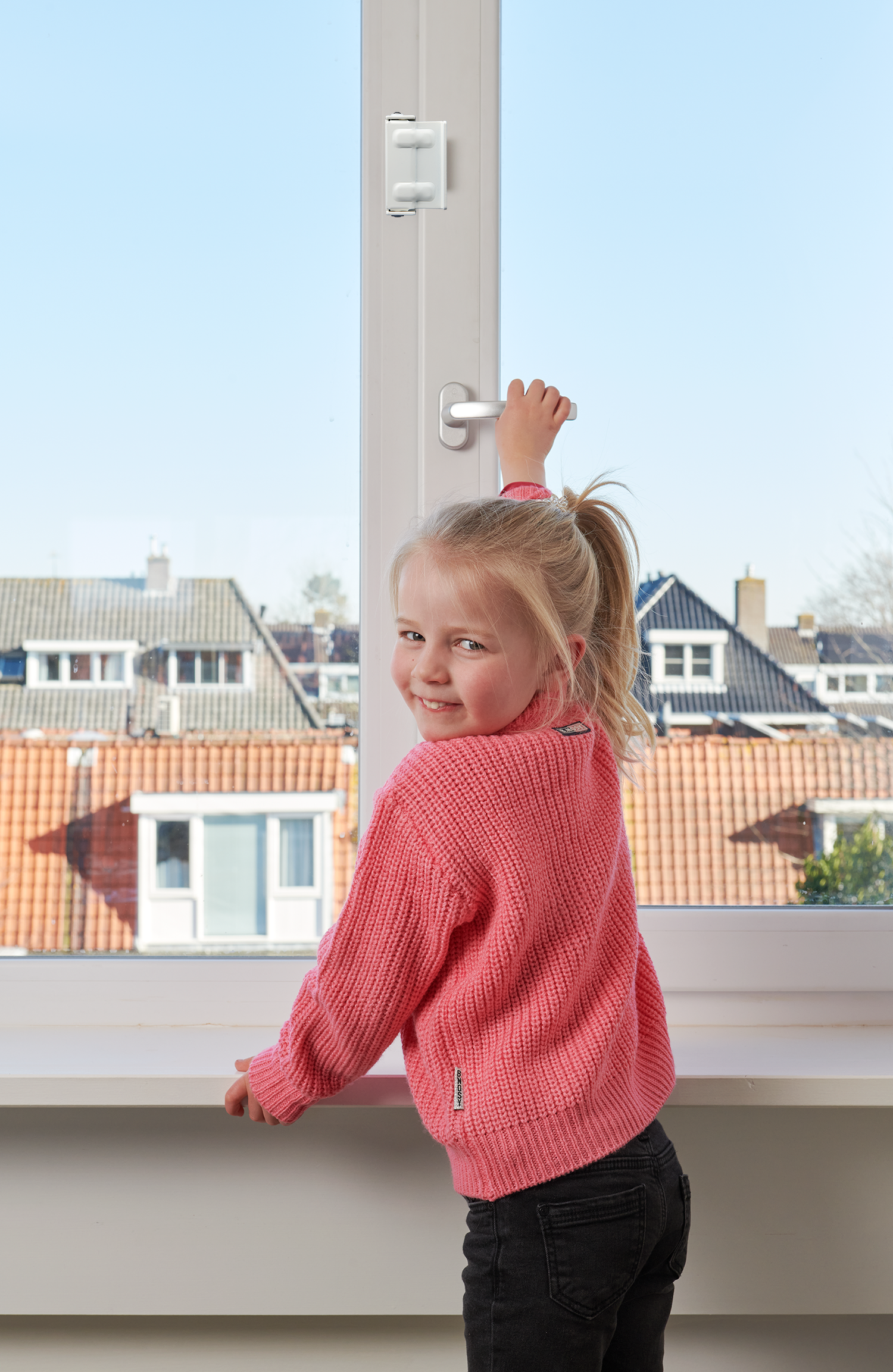 SecuMax Draaikiepraamgrendel XL 842