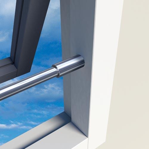 SecuBar Barrierestang Twist Combi - RVS