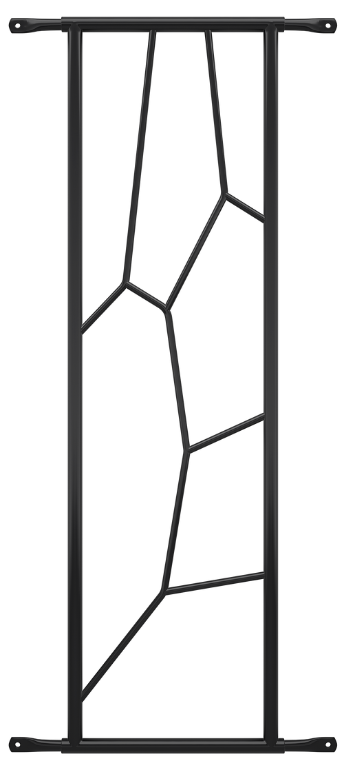 SecuBar Siertralie Deco 2 - Op het kozijn -Blackline